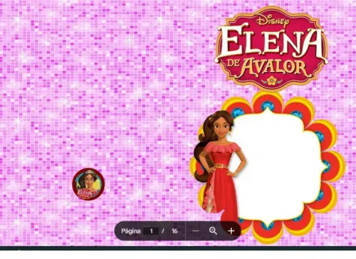 Revista de Colorir Elena Avalon em pdf