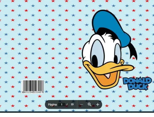 Revista de Colorir Donald em pdf
