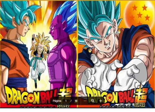 Revista de Colorir Dragon Ball em pdf