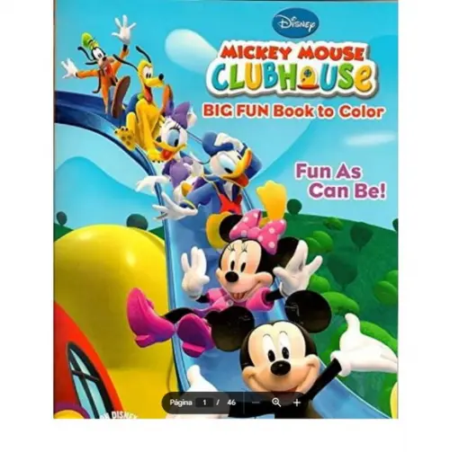 Revista de Colorir Club House em pdf
