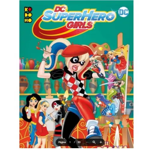 Rev de Colorir Super Hero Girls 2 em pdf