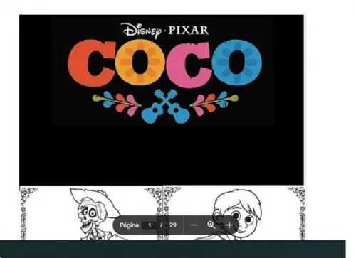 Revista de Colorir Coco 3 em pdf