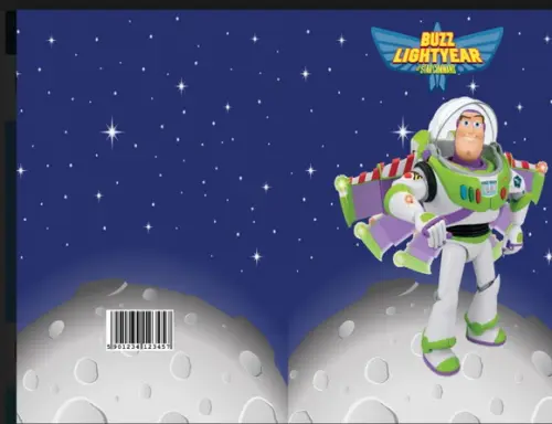 Revista de Colorir Buzz Lightyear em pdf