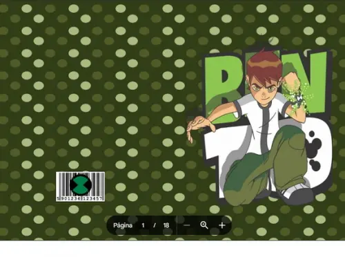 Revista de Colorir Ben 10 em pdf