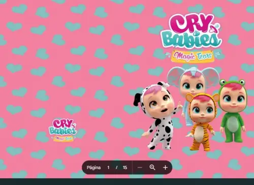 Revista de Colorir Cry Babies em pdf