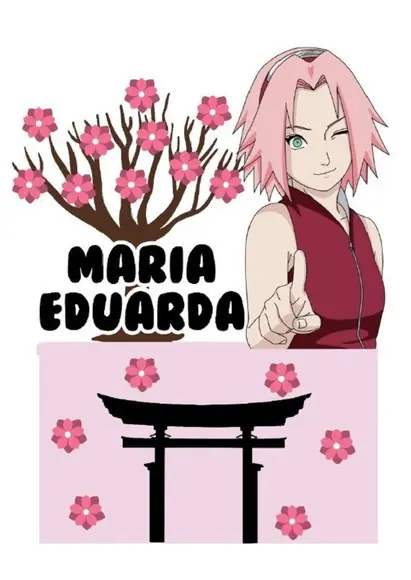 Topo de Bolo Sakura 2