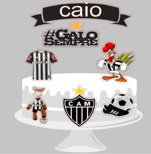 Topo de Bolo Atleticano