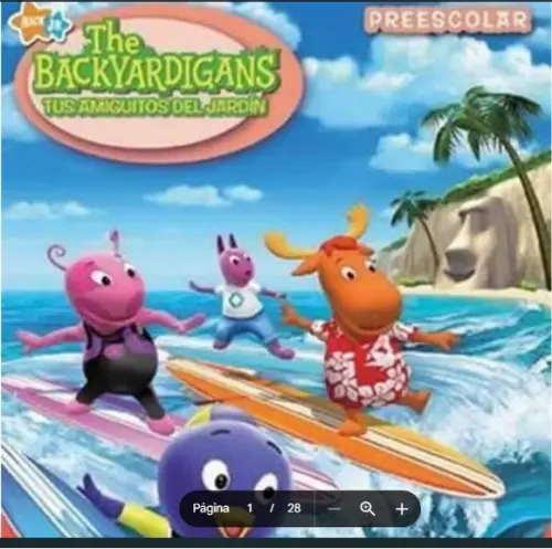 Revista de Colorir Backyardigan 2 em pdf