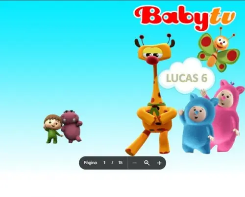 Revista de Colorir Baby Tv em pdf