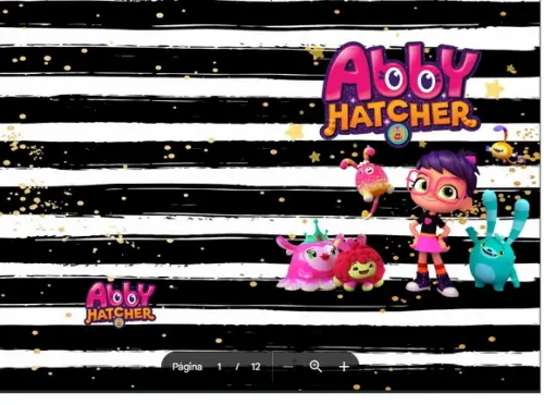 Revista de Colorir Abby Hatcher em Pdf