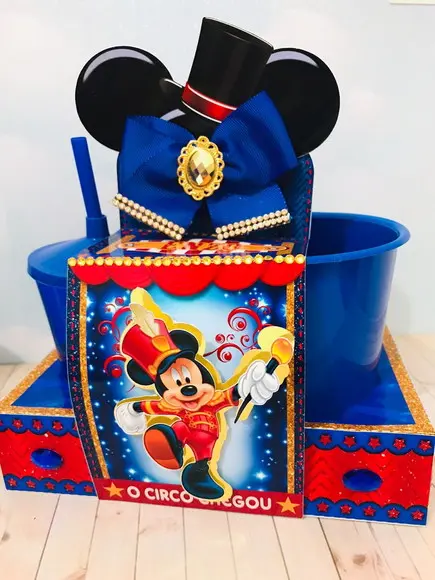 Kit Cineminha Circo Mickey em pdf e V3