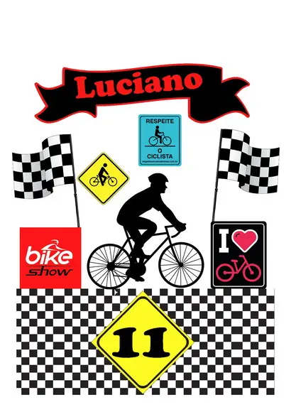Topo de Bolo Ciclista