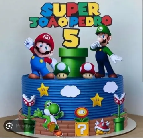 Topper Super Mario