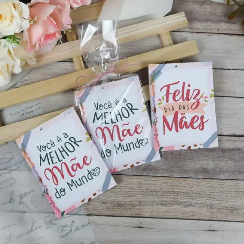 Capa para Bloquinho de Anotações Dia das Mãe
