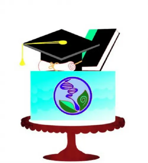 Topo de Bolo Formatura em Biologia