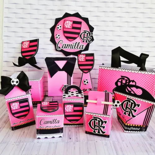 Kit Festa Mengão Rosa