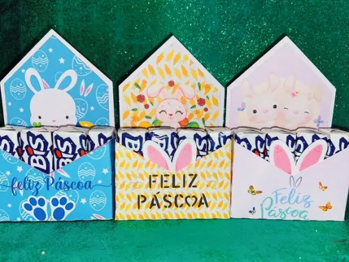 Mini Envelope para Bis de Páscoa