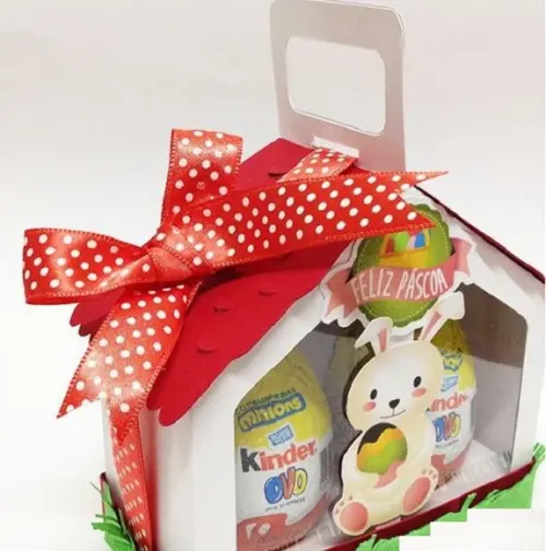 Caixa Casinha Kinder Ovo