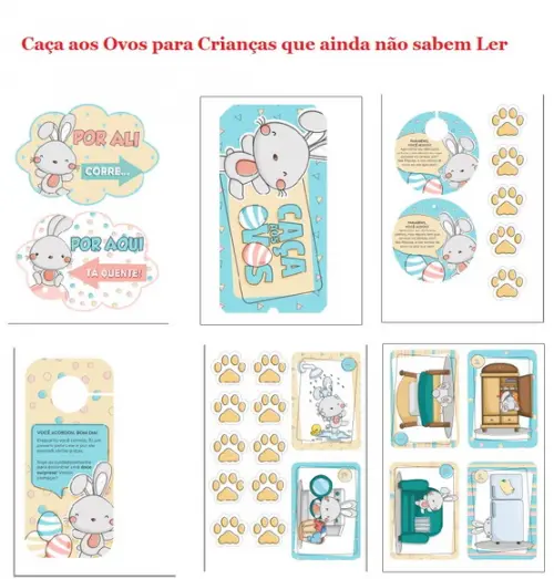 Caça aos Ovos de Páscoa em pdf