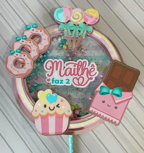Topper Doces Shaker