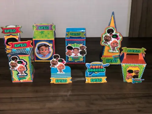 Kit Festa Minibeat Power Rockers