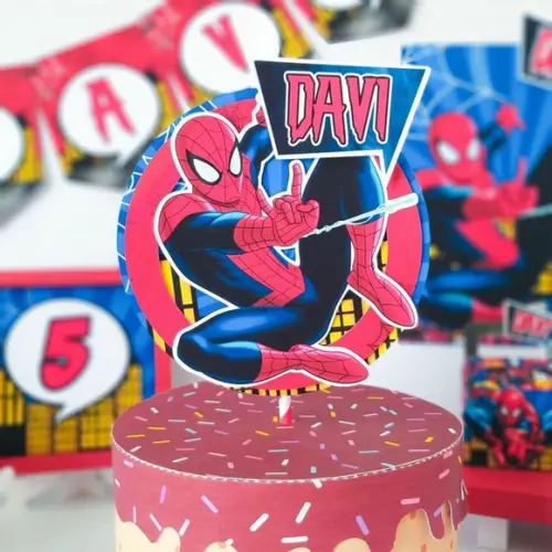 Topo Homem Aranha Somente em pdf