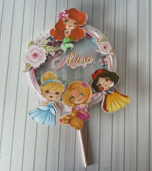 Topper Princesas Disney Cute