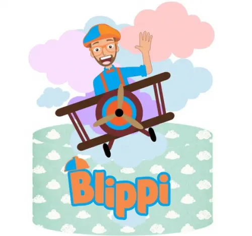 Topo de Bolo Blippi 3
