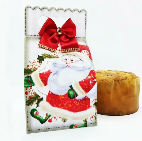 Embalagem Panetone 400 G Bom Velhinho