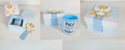 Caixa para Caneca Padrinhos Dindo