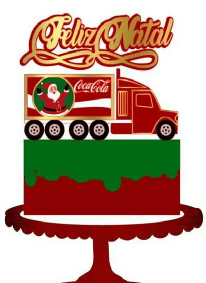 Topo Natal Coca Cola