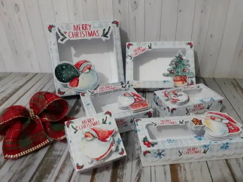 Caixas para Doces Merry Christmas