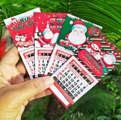 Mini Calendário de Natal