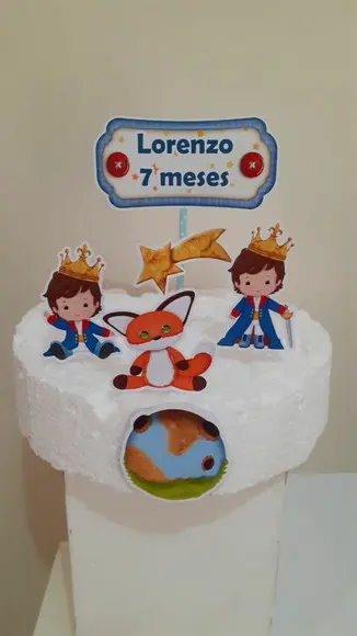 Topo de Bolo Pequeno Príncipe 3