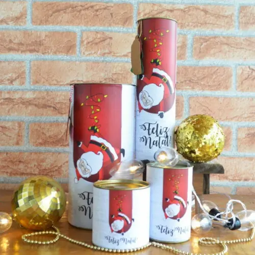 Arte Tubolatas Papai Noel em Png