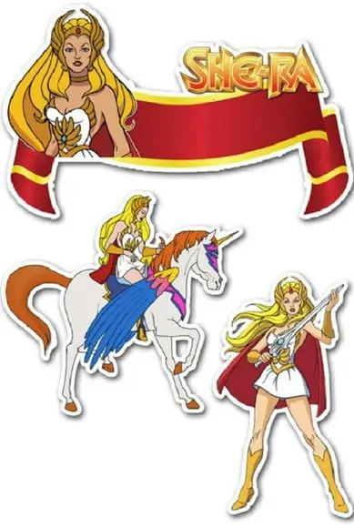 Topo de Bolo She-ra em pdf