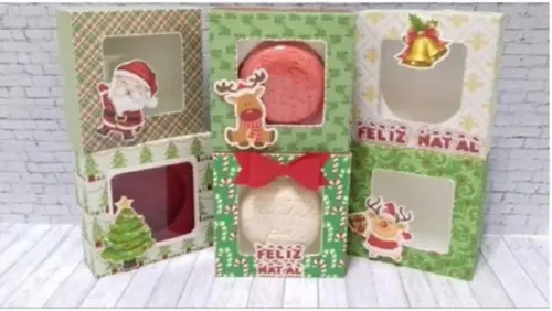 Caixa de Sabonete Natal