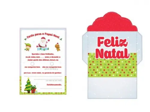 Cartinha de Natal para Papai Noel