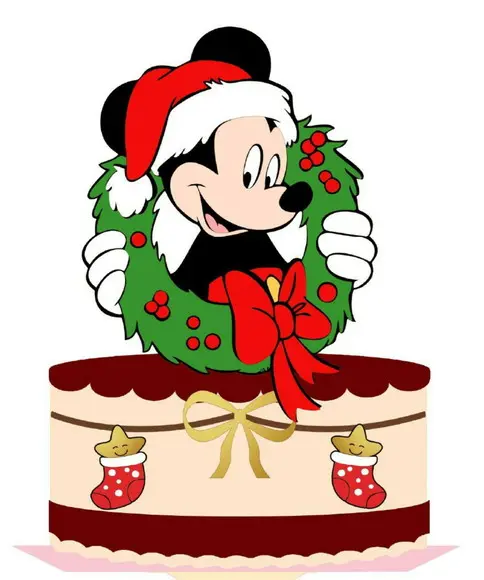 Tp Natal Guirlanda Mickey