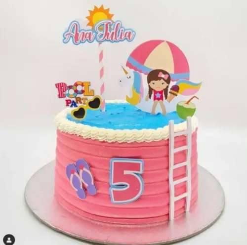 Topo Pool Party Menina 3
