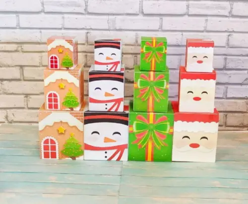 Kit Caixinhas de Natal