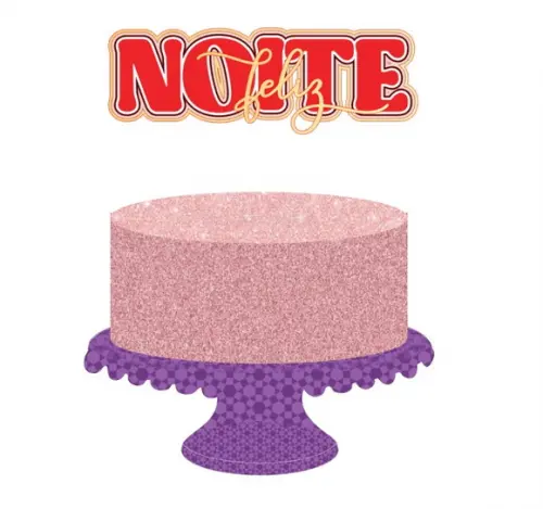 Topo de Bolo Noite Feliz 2022