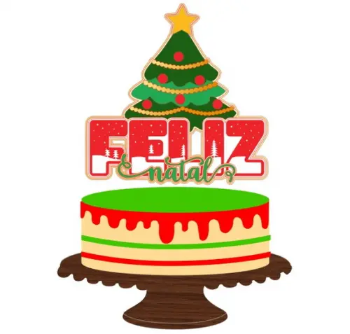 Topo Feliz Natal Arvore 2022