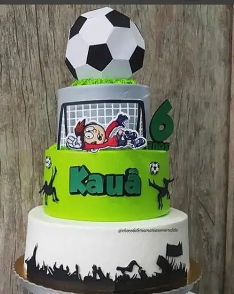 Topo Futebol com Bola 3d