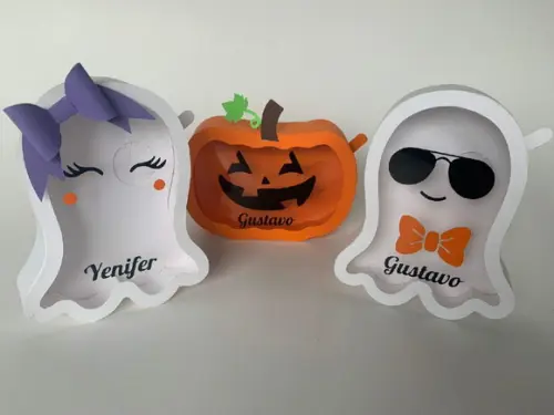 Fantasminhas e Abóbora