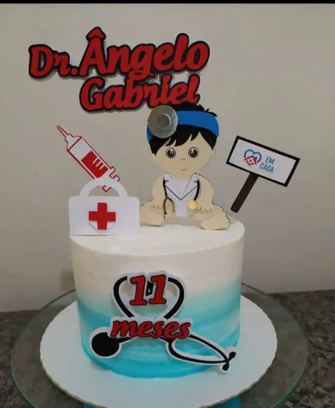 Topo de Bolo Dr. Bebê