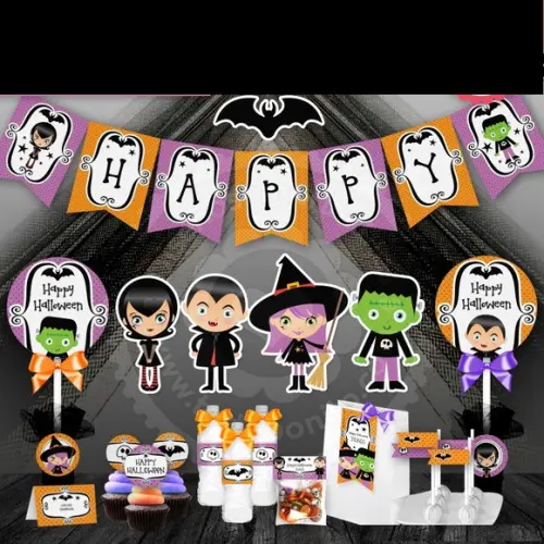 Kit Decorativo Halloween em pdf