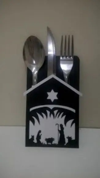 Porta Talher de Natal 2