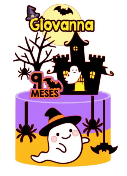 Topo Dia das Bruxas Fantasminha