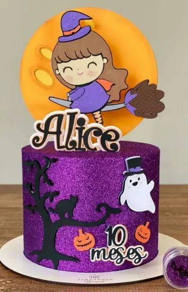 Topo Bruxinha Cute Halloween